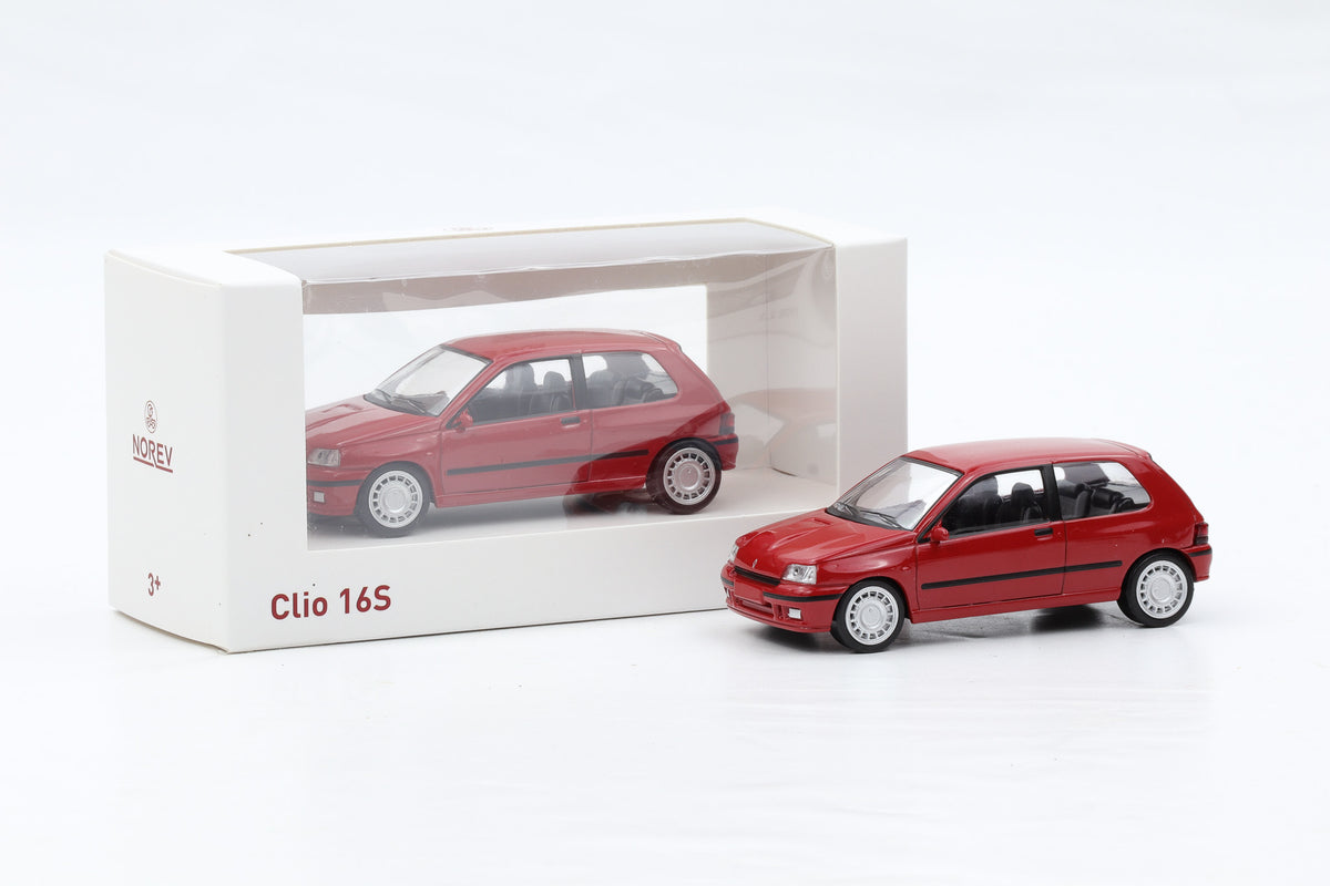 1:43 Jet Car Norev Renault Clio 16S rot 1991 No.517523
