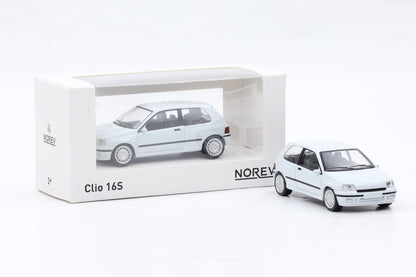 1:43 Jet Car Norev Renault Clio 16S weiss 1991 No.517524