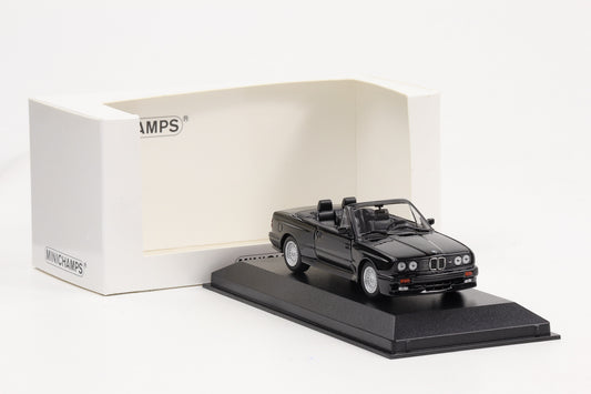 1:43 Minichamps BMW M3 E30 Cabriolet 1988 schwarz