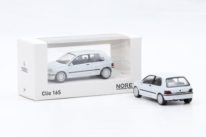 1:43 Jet Car Norev Renault Clio 16S weiss 1991 No.517524