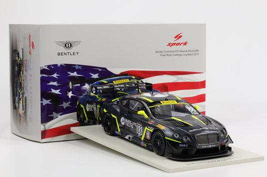 1:18 Spark Bentley Continental GT3 #88 Pirelli Challenge Long Beach 2016 18US002