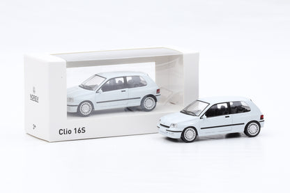 1:43 Jet Car Norev Renault Clio 16S weiss 1991 No.517524