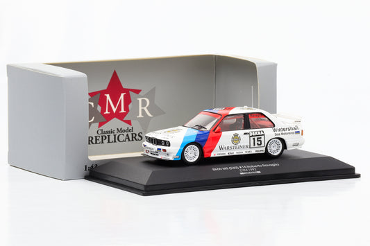 1:43 BMW M3 E30 #15 Roberto Ravaglia DTM 1992 CMR