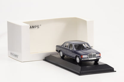 1:43 Minichamps Mercedes-Benz 230 E 1982 lapisblau Limited Edtion 500 Stk.