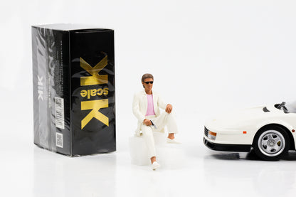 1:18 Figur Miami Vice Sonny Crockett sitzt Movie KK Scale Figuren Resin
