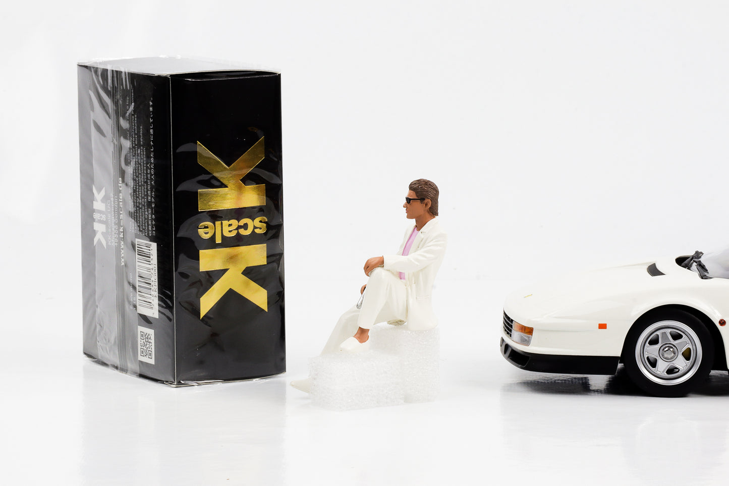 1:18 Figur Miami Vice Sonny Crockett sitzt Movie KK Scale Figuren Resin