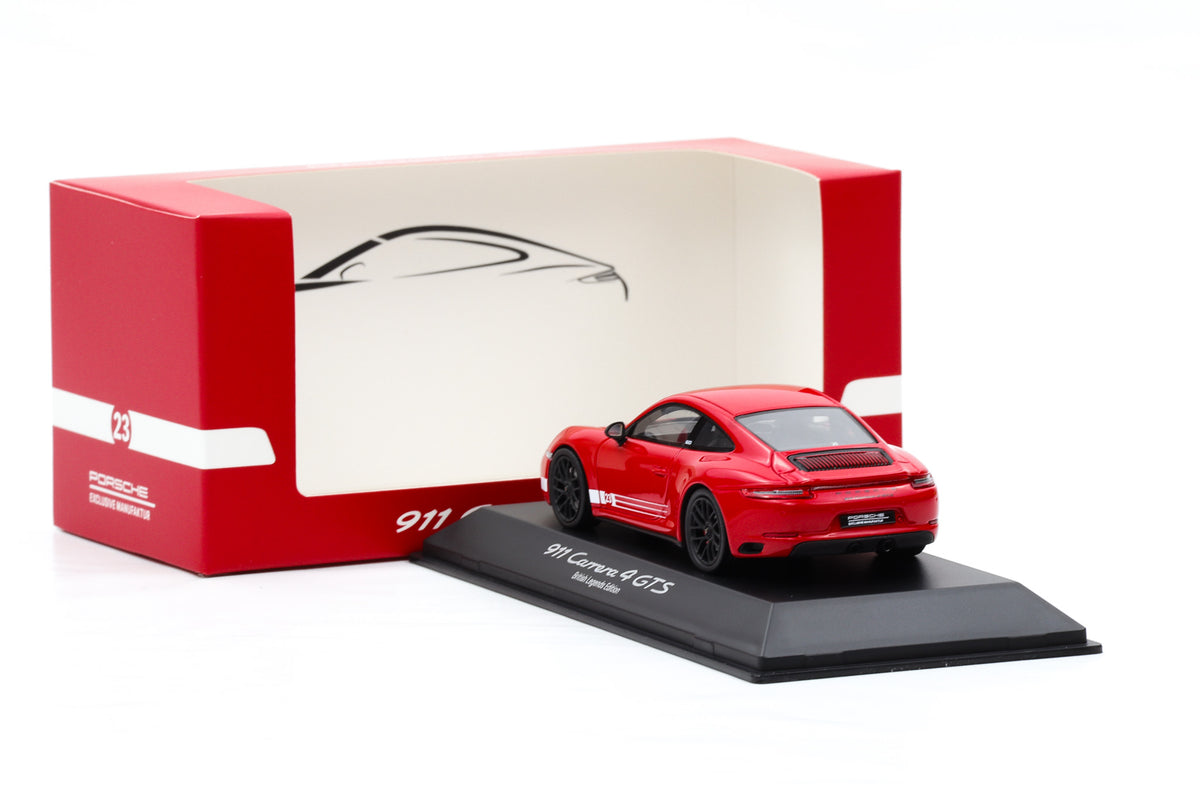 1:43 Spark Porsche 991 Carrera 4 GTS Typ 991.2 n° 23 Salzburg 2018 British Legends Edition