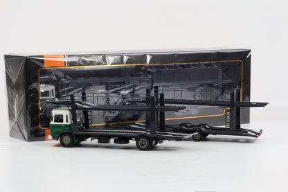 1:43 IXO MAN LKW 1976 Autotransporter mit Anhänger (ohne Fahrzeuge)