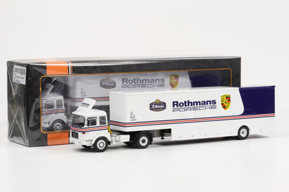 1:43 IXO MAN Büssing LKW Renntransporter Rothmans Porsche TTR022