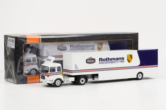 1:43 IXO MAN Büssing LKW Renntransporter Rothmans Porsche TTR022