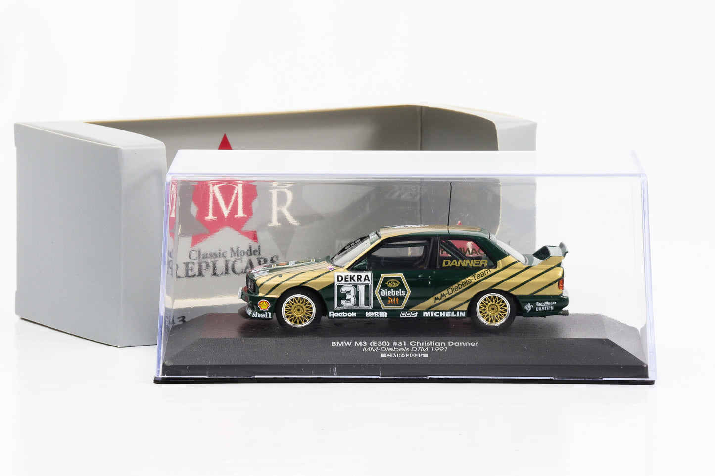 1:43 BMW M3 E30 Sport Evolution #31 DTM 1991 كريستيان دانر CMR