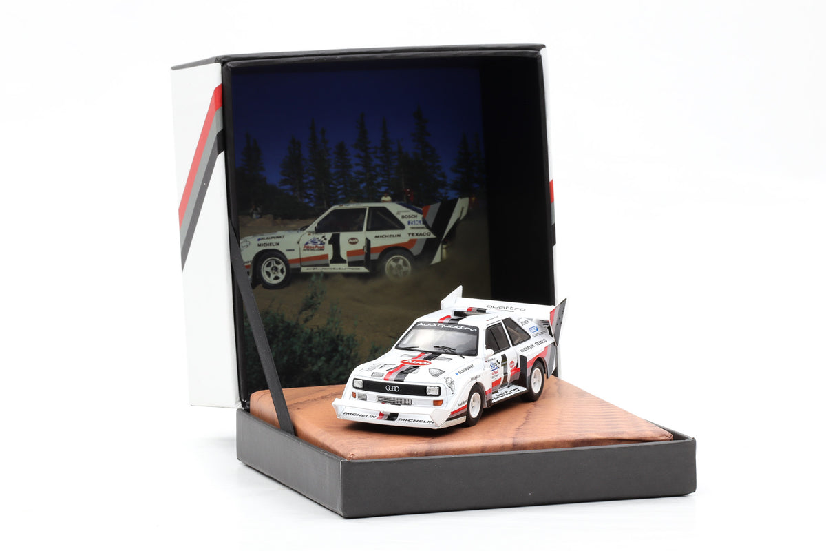 1:43 Audi Quattro S1 #1 Winner Pikes Peak 1987 Walter Röhrl CMR Collector`s Box