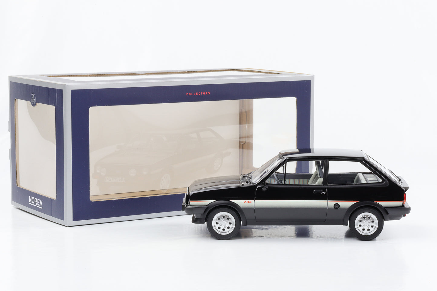 1:18 Ford Fiesta XR2 MK1 1981 negro Norev 182743