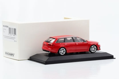 1:43 Audi RS6 Avant misanorot perleffekt 2007 Minichamps