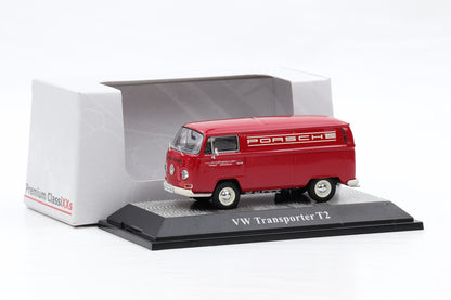 1:43 Premium Classixxs VW Transporter T2 Porsche Renndienst 11253