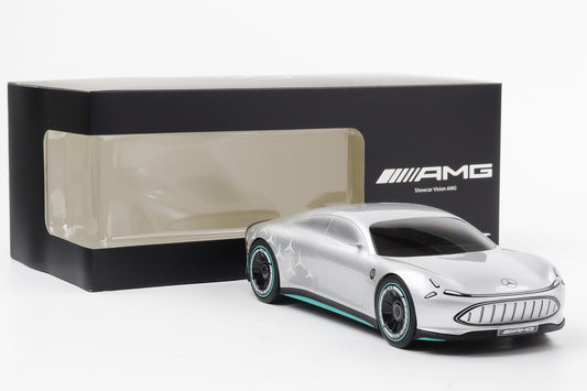 1:18 Mercedes-Benz Showcar Vision AMG Silber alubeam NZG Dealer limited diecast