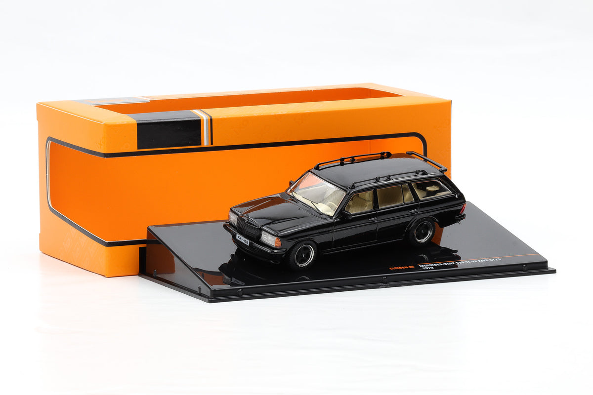 1:43 IXO Mercedes-Benz 500 TE V8 AMG S123 Kombi 1979 schwarz diecast