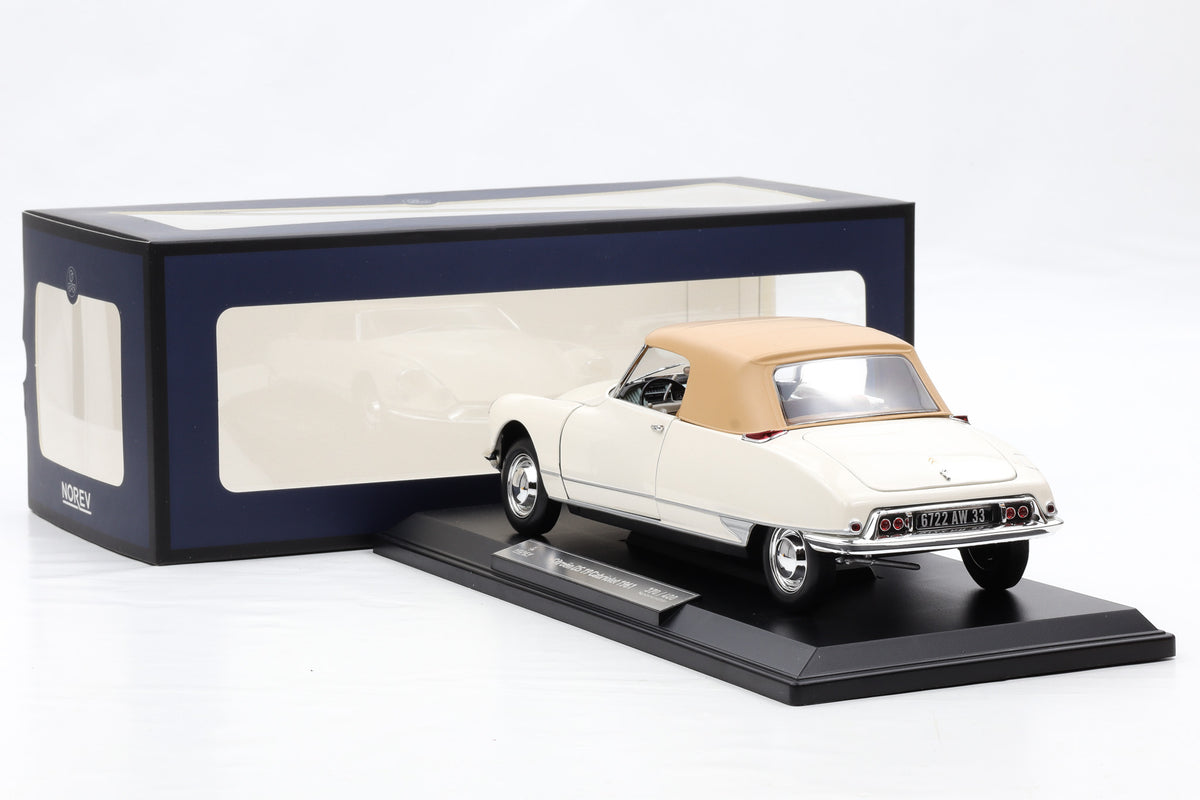 1:18 Norev Citroen DS 19 Cariolet beige 1961 full opening - limited