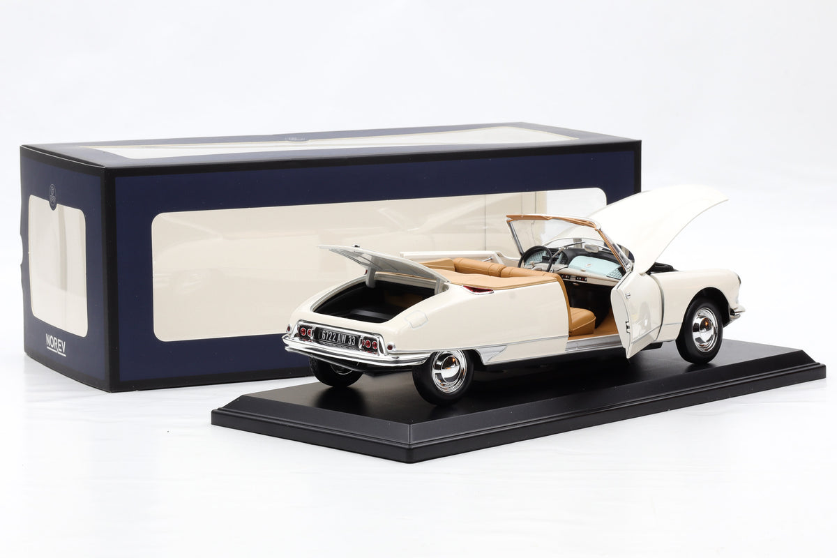 1:18 Norev Citroen DS 19 Cariolet beige 1961 full opening - limited