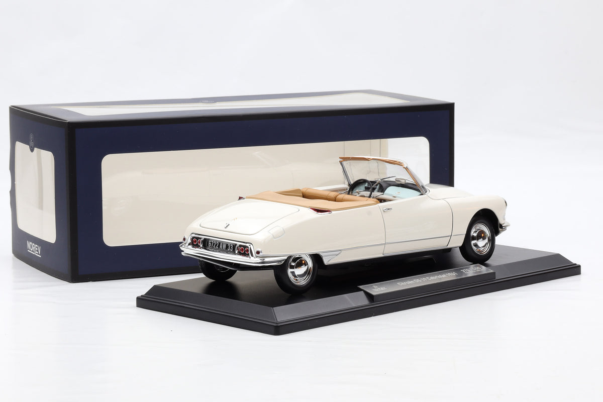 1:18 Norev Citroen DS 19 Cariolet beige 1961 full opening - limited