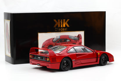 1:12 Ferrari F40 Supersportwagen Lightweight 1990 rot KK Scale diecast
