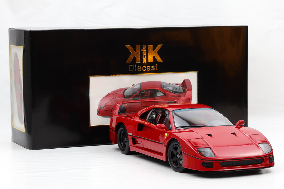 1:12 Ferrari F40 Supersportwagen Lightweight 1990 rot KK Scale diecast
