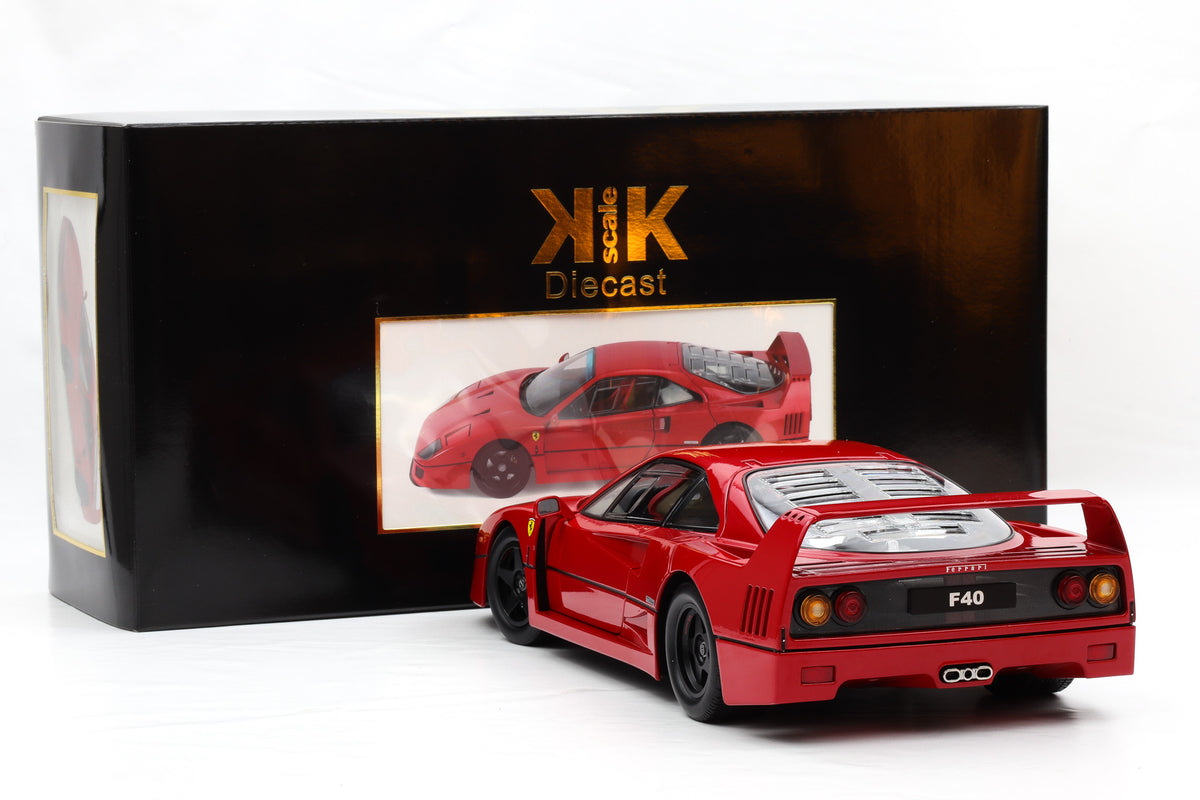 1:12 Ferrari F40 Supersportwagen Lightweight 1990 rot KK Scale diecast