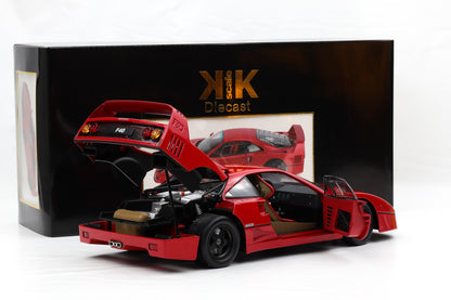 1:12 Ferrari F40 Supersportwagen Lightweight 1990 rot KK Scale diecast