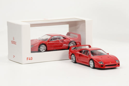 1:43 Jet Car Norev Ferrari F40 rot 1987 diecast 730001