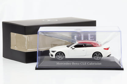1:43 Mercedes-Benz CLE A 236 Cabrio opalite white bright Norev dealer