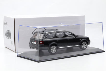 1:18 OTTO mobile Audi A6 C6 2.7T All Road Black 2000 OT1189 + Vitrine