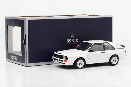 1/18 VW Audi Sport Quattro 1985 blanche Norev