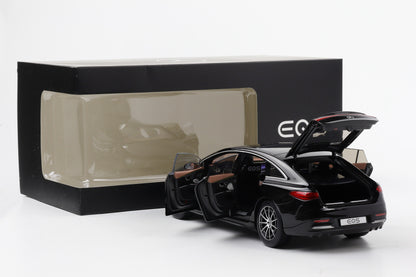 1:18 Mercedes-Benz EQS V297 obsidianschwarz AMG Line NZG Dealer