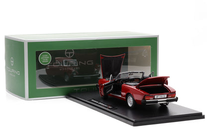 1:18 Fiat 124 Pininfarina Spidereuropa 1982 rot Touring Modelcars
