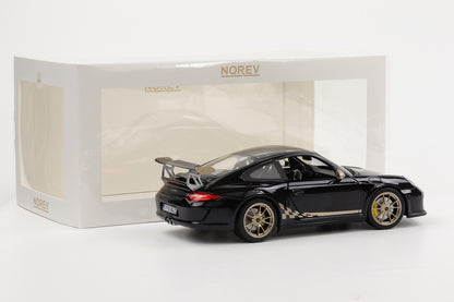 1:18 Norev Porsche 911 997.2 GT3 RS 2009 schwarz goldene Schrift 187563