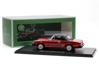 1:18 Fiat 124 Pininfarina Spidereuropa 1982 rot Touring Modelcars