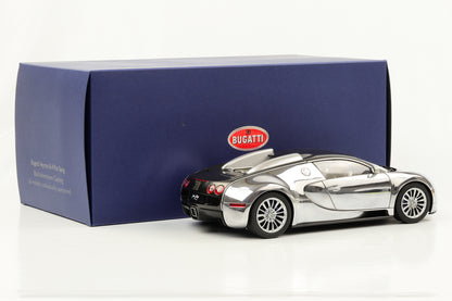 1:18 Bugatti Veyron 16.4 PUR SANG schwarz aluminium casting AUTOart opening possible