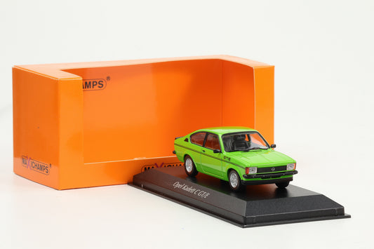 1:43 Minichamps Opel Kadett C GT/E 1978 grün Maxichamps