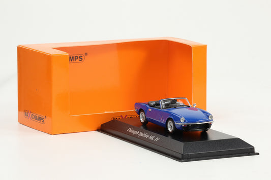 1:43 Minichamps Triumph Spitfire Mk. IV 1972 blau Maxichamps