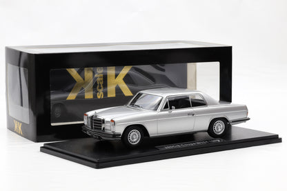 1:18 Mercedes-Benz 250 C/8 Coupe W114 1969 metallic silber KK-Scale