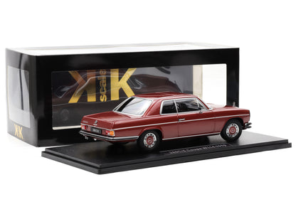 1:18 Mercedes-Benz 280 C/8 Coupe W114 1972 metallic rot KK-Scale diecast