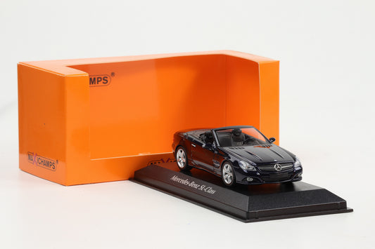 1:43 Minichamps Mercedes-Benz SL-Klasse R230 2008 blau metallic Maxichamps