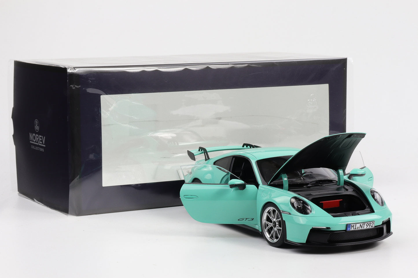 1:18 Norev Porsche 911 992 GT3 2021 mint green Norev 187316 limited 400 pcs