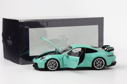 1:18 Norev Porsche 911 992 GT3 2021 mint green Norev 187316 limited 400 pcs