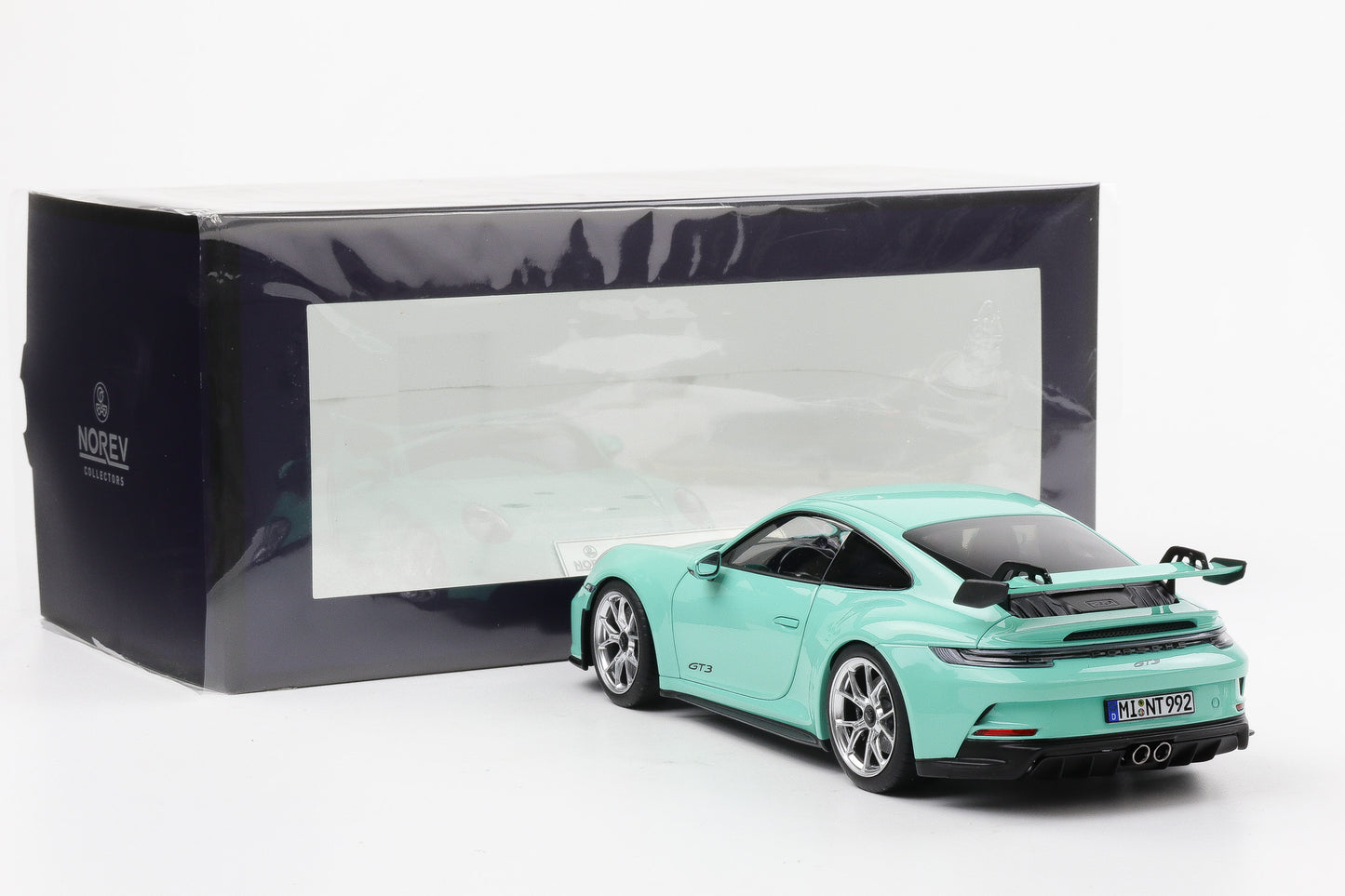 1:18 Norev Porsche 911 992 GT3 2021 mint green Norev 187316 limited 400 pcs