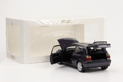 1:18 Norev Volkswagen Golf III 3 VR6 VW Rabbit VR6 1996 purple full opening