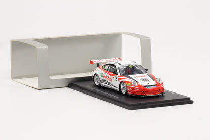 1:43 Spark Porsche 997 GT3 Carrera Cup #18 2007 Castrol Schnabl Museum