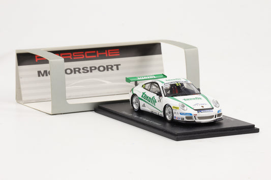 1:43 Spark Porsche 911 997 GT3 Carrera Cup Taxofit 2007 MS Racing Museum