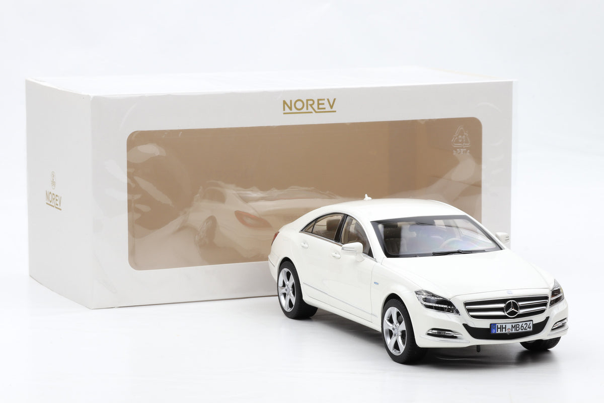 1:18 Norev Mercedes-Benz CLS Coupe C218 2011 Brillantweiß metallic 183943