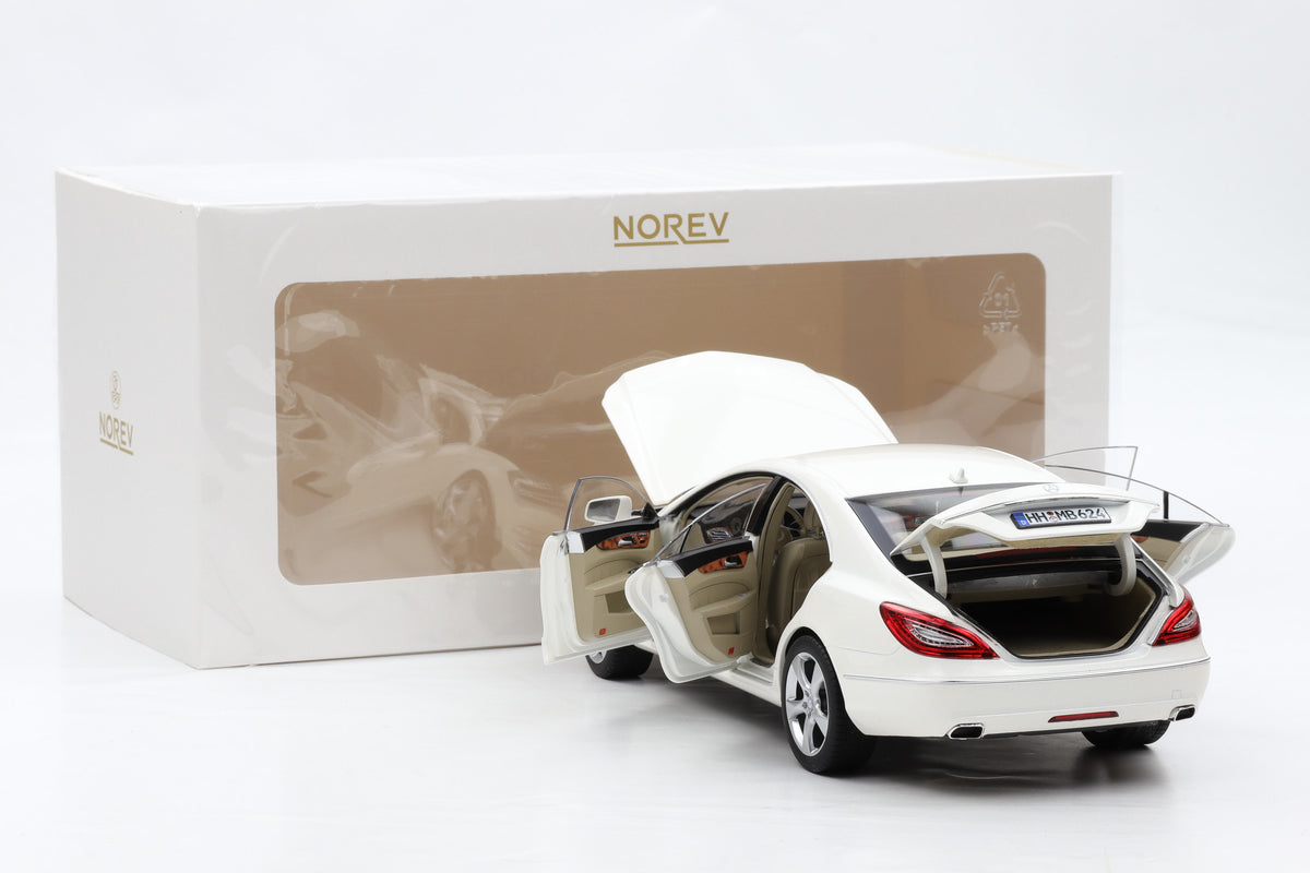 1:18 Norev Mercedes-Benz CLS Coupe C218 2011 Brillantweiß metallic 183943
